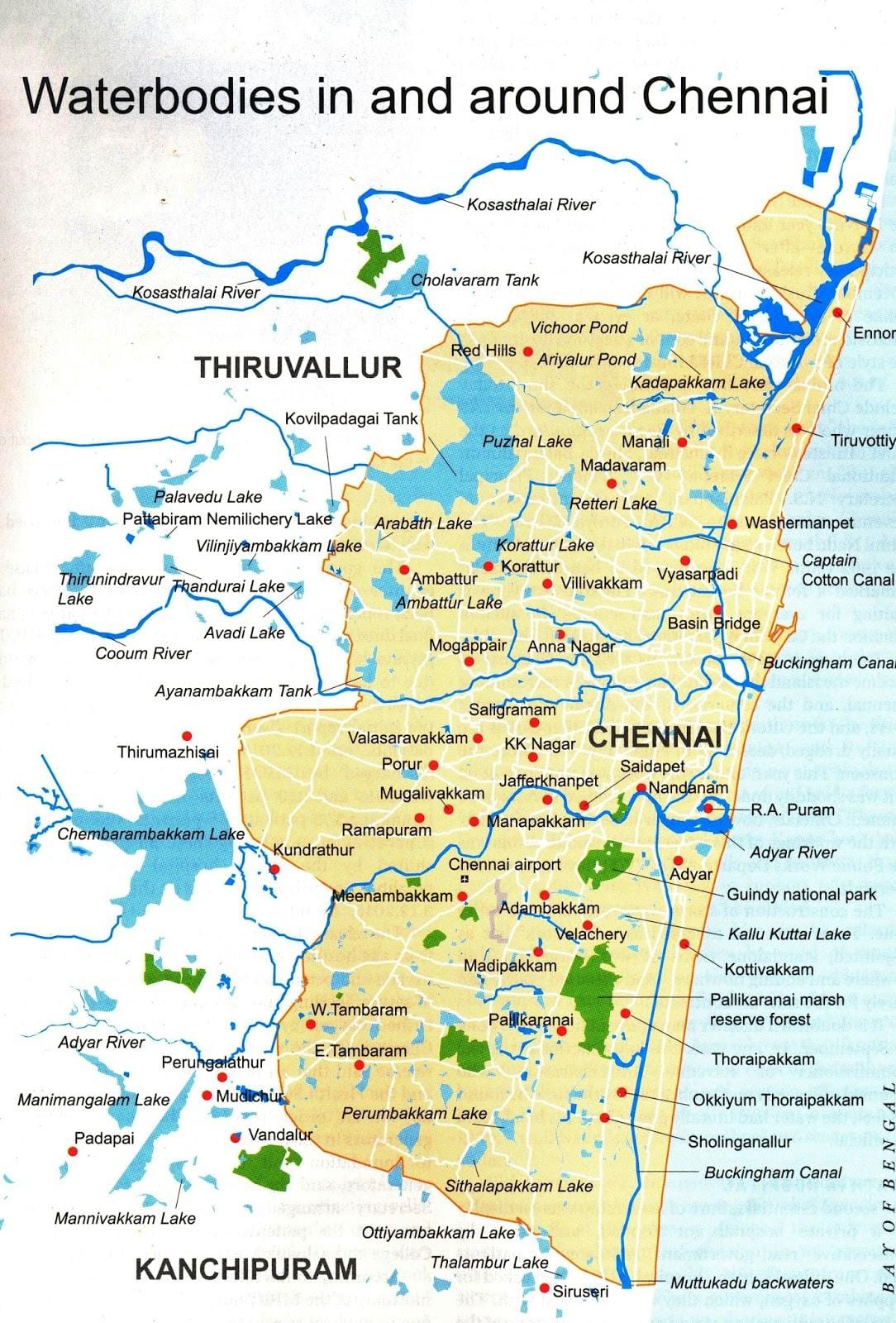 joki kartta Chennai
