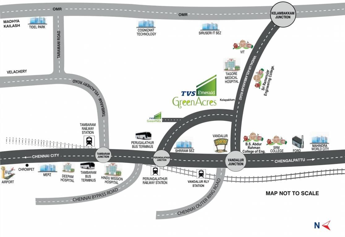 kartta Chennai Perungalathur