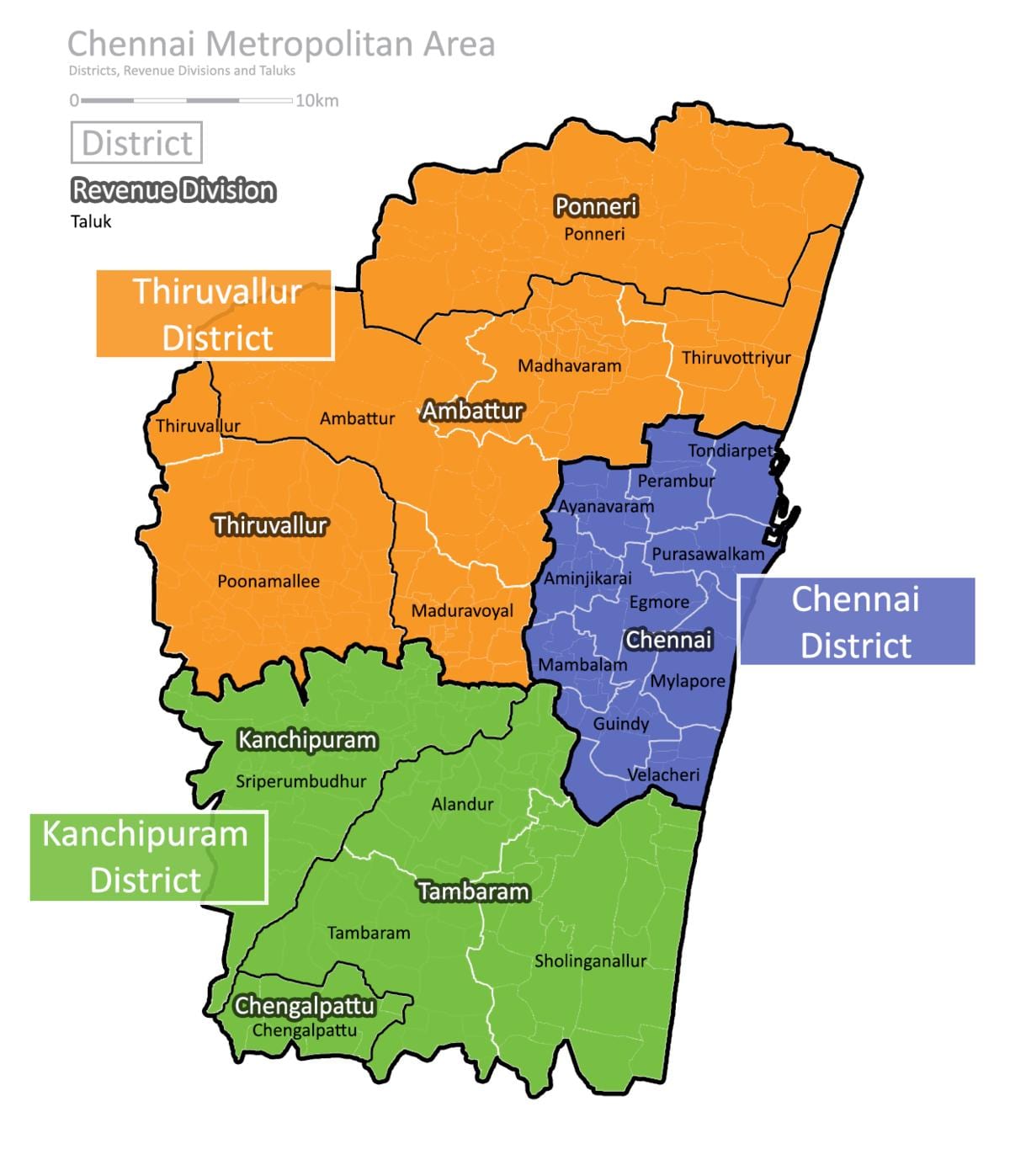 sijainti kartalla Chennai