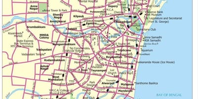 Road map-Chennai