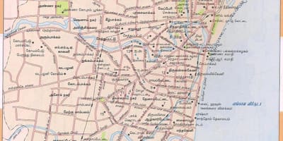 Reitin kartta Chennai