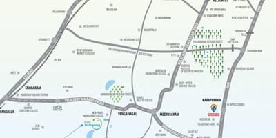 Medavakkam Chennai kartta