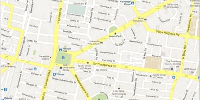 Kartta Chennai t Nagar