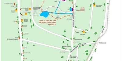 Velachery Chennai kartta